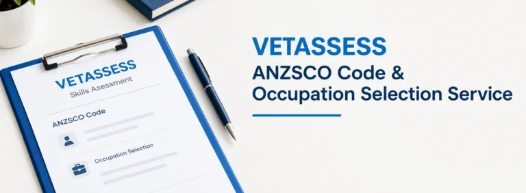 VETASSESS ANZSCO Code and Occupation Selection Service for skills assessment and occupation selection