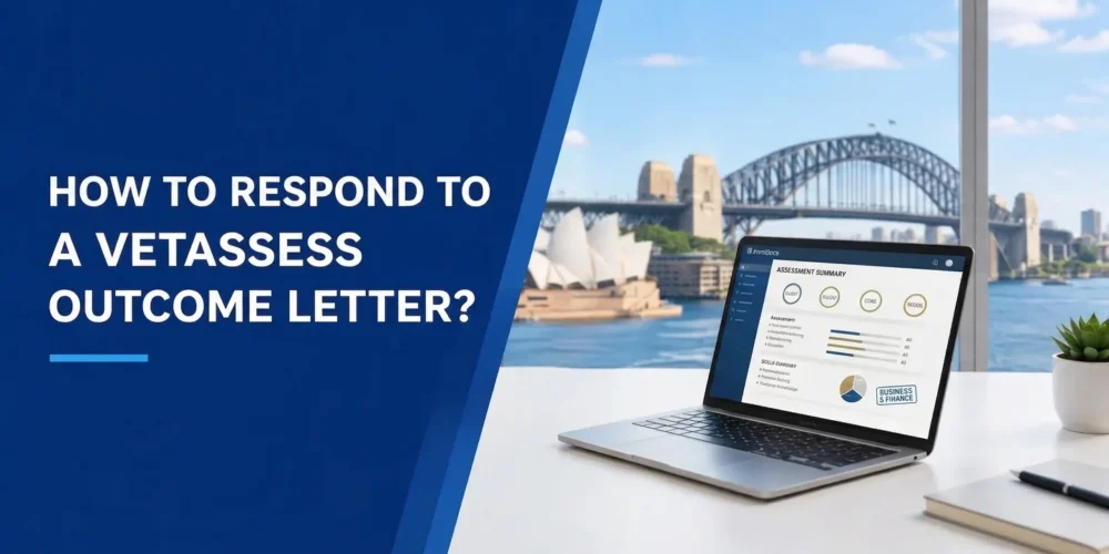responding to VETASSESS outcome letter