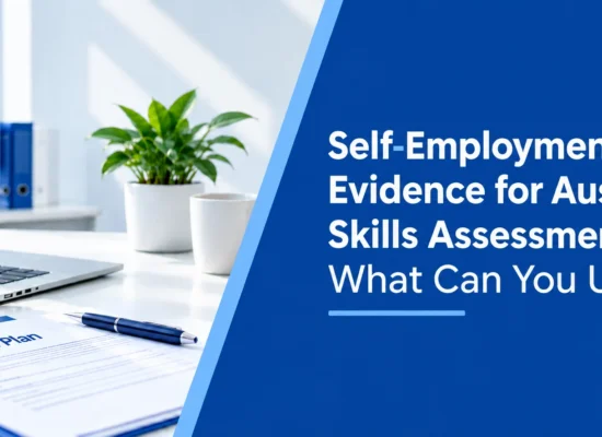 what can you use for self-employment evidence skills assessment in australia