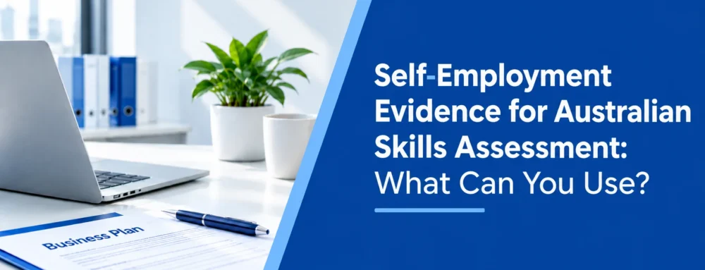 what can you use for self-employment evidence skills assessment in australia