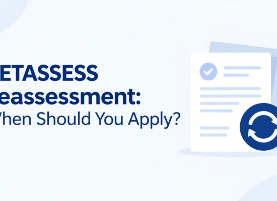 When to apply for a VETASSESS reassessment